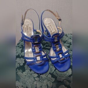 Alfani Blue Strappy Heels